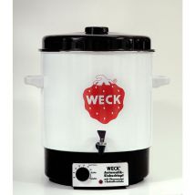 Weck - cuiseur à bocaux de conservation wat 14A pour bocaux, pot à vin chaud, 29 litres, émaillé