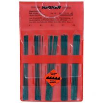 Hegner - Lames de scie à chantourner 60 pièces pour bois, plastiques et métaux tendres