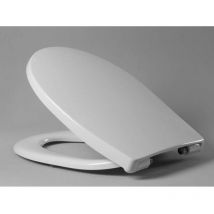 Abattant WC Passat jasmin avec couvercle SoftClose et charnière excentrique en acier inoxydable