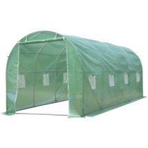 Serra a foglio Zelsius 4 x 2 x 2 m, serra stabile per pomodori, tenda a foglio