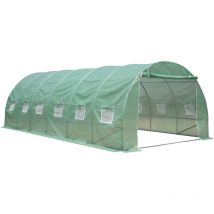 Serra a foglio Zelsius 6 x 3 x 2 m, serra stabile per pomodori, tenda a foglio