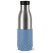 Botella Bludrop Sleeve N31107, 0,5 Litros, 100 % Hermética, Cierre Quick-press, Placer De Beber 360°, Calor 12 H Frío 24 H, Apto Para Lavavajillas, 