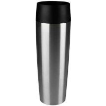 Emsa, 515614, Thermos, 500 Ml, Apertura Quick Press, Acciaio Inox (edelstahl), 0,36 L