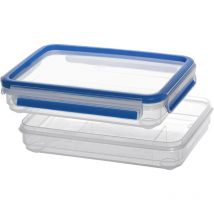 Aufschnittbox Clip & Close 2x0,6l 2teilig