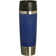 Emsa Gmbh - emsa emsa travel mug Grande - Unique - 0,5 l - Noir - Rouge - Acier inoxydable - Polypropylene (pp) - Silicone - Acier inoxydable - 12 h