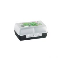 Emsa 516991 variabolo boîte-repas motif soccer avec cloison plastique multicolore 18 x 18 x 12 cm