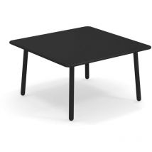 Darwin Tavolo Basso 70X70 Nero Raggr.9011