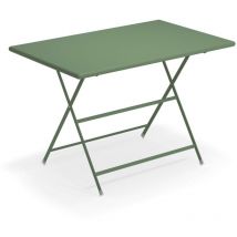 Arc En Ciel Tavolo Rettangolare Pieghevole 110X70 Verde Militare Ral 6003 (17)