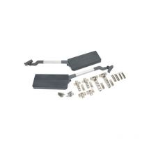Jeu de compas pour porte relevable Agile Flap, 7 - 11,6kg, acier et plastique, gris anthracite - talla - Emuca
