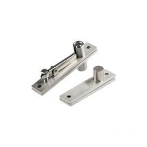 Wahaison - Charnière de porte pivotante en acier inoxydable Charnière pivotante robuste pour portes en bois Arbre à 360 degrés Charnière pivotante de