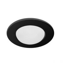 EN63 Encastré pour Lpe E27 R63 noir avec connexion sans outil Aric 4392