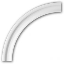 Profhome Decor - Encadrement d'arche Profhome 487031 Élément de façade Encadrement de fenêtre Élement décorative design moderne blanc