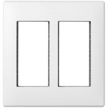 Encastré 2 modules blanc Simon 51010102-030