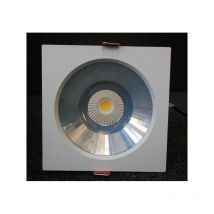 Fosnova - Encastré downlight blanc carré 170x170mm led 35W 4000K 3800lm alim déportée 230V étanche IP65 Jet