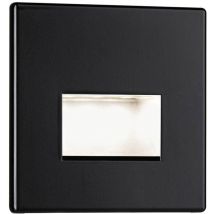 Paulmann 93094 Wand ebl Edge Applique à led encastrable led noir (mat)