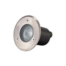 Inspired Lighting - Inspired Deco - Benecia - Round Inground Light, Stainless Steel 316L, GU10, IP67