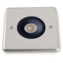 Cristher - Encastré au sol icaza IP67 led cob ac 4.30W 430lm CRI80 3000K 20o Acier inoxydable - Inox