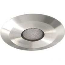 Cristher - Encastré au sol vibo IP67 led cob 1W 126lm CRI80 4000K 110o Acier inoxydable - Inox