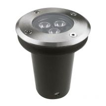 Forlight Ringo - Plafonnier extérieur encastré à 3 ampoules led en acier inoxydable IP67