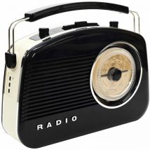 Enceinte 60's bluetooth Noire