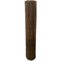 Comercial Candela - Canisse Osier 2X3M 100% Canne Naturel Osier Cousu Du Fil De Fer 80% Dissimulation