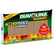 Diavolina - Encendedor ecológico de madera natural 600x300x240