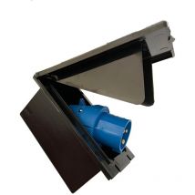 Haba - Enchufe, clavija cee P17 Color - Negro