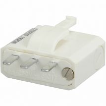 Enchufe eléctrico macho 2 polos + tierra, 4 a Debflex Debflex