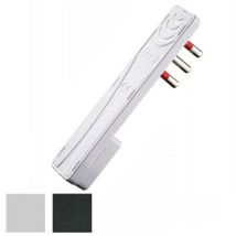 Enchufe extra plano emilia 10a 250v 2p&43t color negro rs98117