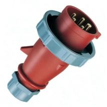 Mennekes - Enchufe 300 amtop 32A 5P 400V - Rojo