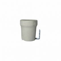 Enchufe porcelánico E27 Tibelec gres porcelánico, blanco 100 w Tibelec