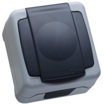 Makel - Enchufe Schucko 2p+TT Superficie IP55 36064029