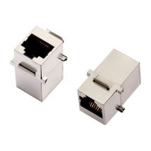 3101-CAT6a Connecteur RJ45 Cat 6a 2101-0115-05 Double femelle Nombre de pôles 8P8C noir 1 pc(s) A333382 - Encitech