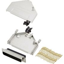 DTZK37-DBCP-K 6355-0050-04 kit connettori maschio sub-d 180 ° Numero Poli (num): 37 a crimpare 1 pz. - Encitech