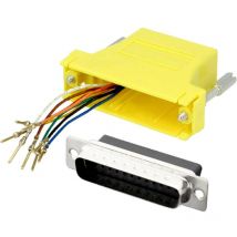 Encitech - DA9-PMJ8-K-Y-RC Adaptateur sub-d sub-d mâle 9 pôles - RJ45 femelle 8P8C 1 pc(s)