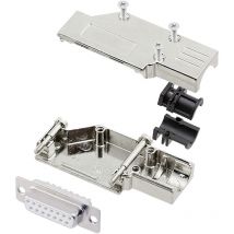 DCMR15-FK-DBS-W-K 6355-8065-12 d-sub Buchsenleisten-Set 90 ° Polzahl: 15 Lötkelch 1 St. - Encitech