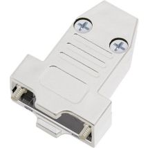 Encitech Dtnt09-m-k 1060-0105-01 Guscio Sub-d Numero Poli (num): 9 Plastica Metallizzata 180 ° Argento 1 Pz.