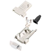 Encitech Dtsl09-Ljsrg-T-Dms-W-K 6355-8040-31 Kit Embase Sub-D Femelle 180 ° Nombre De Pôles (Num): 9 Fût À Souder 1 Pc(S)