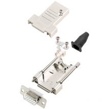 Encitech - DTSL09-LJSRG-T-HDS15-W-K 6355-8041-11 kit embase sub-d femelle 180 ° nombre de pôles (num): 15 fût à souder 1 pc(s)