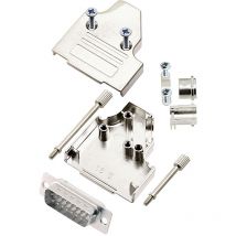 Encitech - MHDM35-15-DMP-W-K 6355-8008-02 d-sub Stiftleisten-Set 35 ° Polzahl: 15 Lötkelch 1 St.