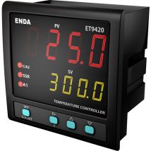 Enda - ET9420-230 pid Temperaturregler Pt100, j, k, t, s, r Relais 2 a, ssr (l x b x h) 88 x 96 x 96