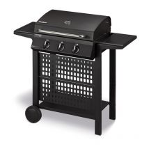 Brasero - enders - Barbecue San Diego Next 3 - 3 brûleurs Inox - Surface de cuisson 50,5 x 33 cm - Grille en inox - Tablettes latérales - Grille de
