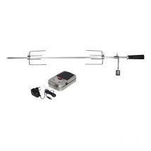Enders - Rôtissoire en Inox - Pour poulet, rôtis, faux-filet, autres volailles, tournebroche - Moteur électrique - Pour barbecues gaz kansas pro 3