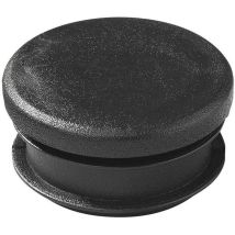 Endkappe 30mm – Kunststoff – Schwarz