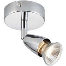 Amalfi - 1 projecteur réglable Chrome, GU10 - Endon