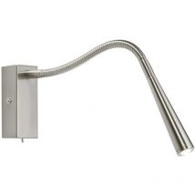 Madison - Applique da interno a 1 luce Cromo spazzolato - Endon