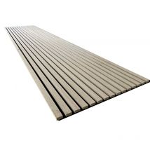 10 Stück Akustikpaneele 61x266x2,1cm Holzfurnier Eiche gewaschen - Endorphin