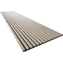 4 Stück Akustikpaneele 61x266x2,1cm Holzfurnier Eiche natur-hell - Endorphin