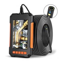 Cyslmuk - Industrie-Endoskop, Doppelkopf-Endoskop, 1080P HD-Doppelobjektiv-Digital-Endoskop, 4,3-Zoll-LCD-Bildschirm, IP67 wasserdicht, mit 8