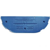 Endstück LowPro 15/05 Road Plate blau Länge 1500 mm Breite 500 mm Gewicht 10 kg